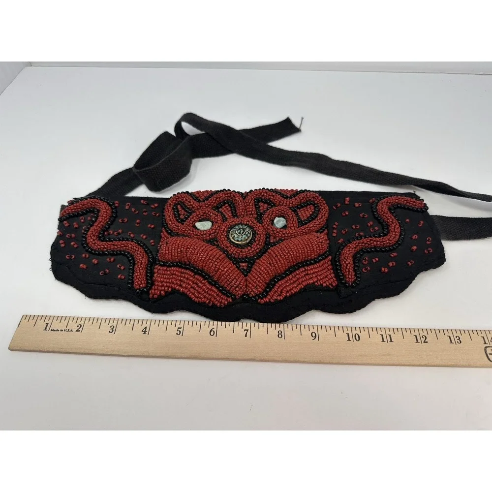 Handmade Beaded Southwest Native Fanny Pack/Belt Turquoise‎ Embellishment